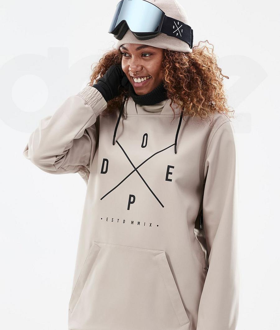 Brown Women's Dope Yeti W Snowboard Jackets | NZ_D1042
