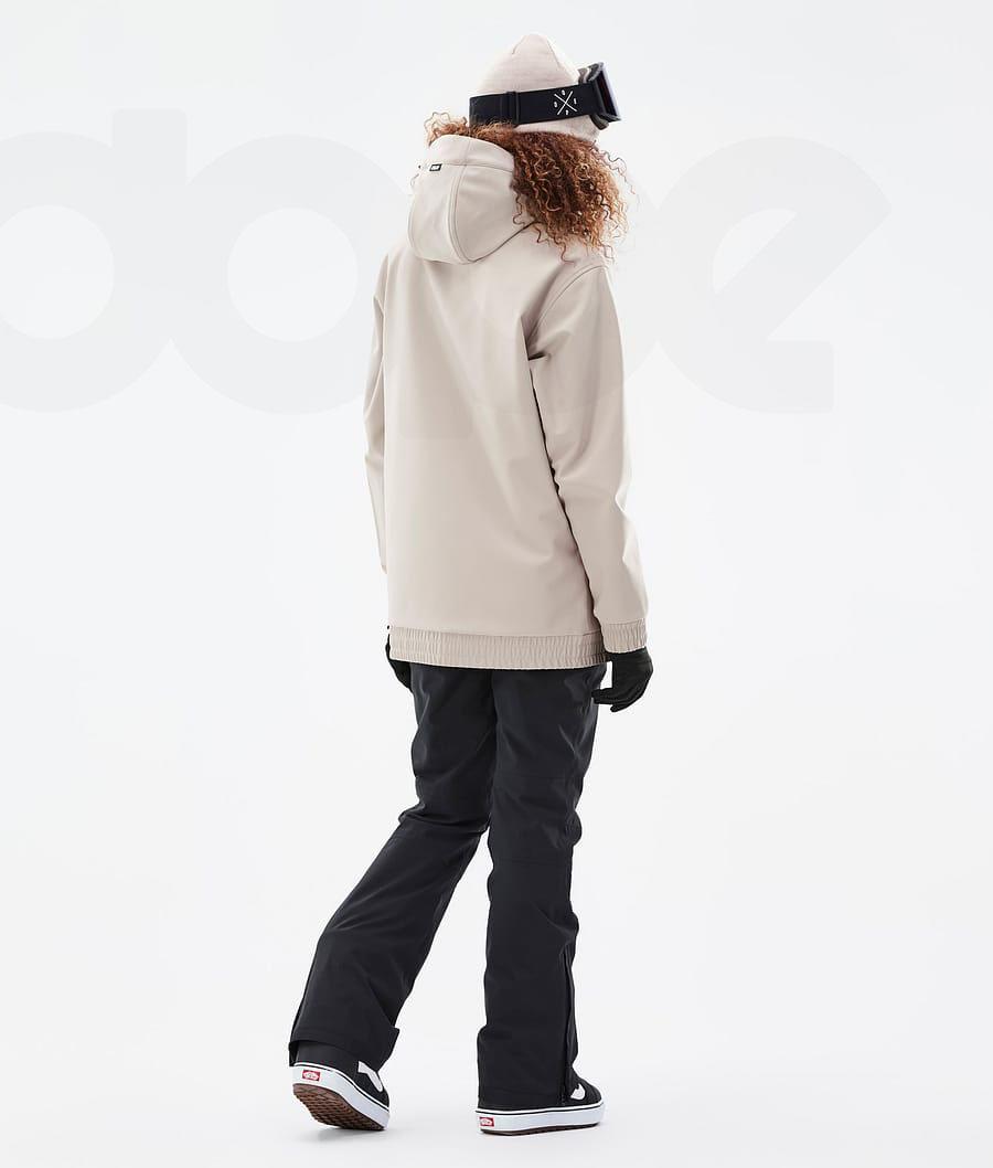 Brown Women's Dope Yeti W Snowboard Jackets | NZ_D1042