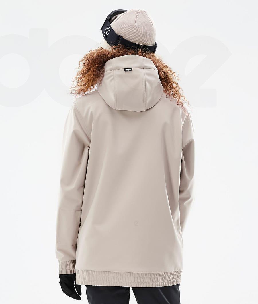 Brown Women's Dope Yeti W Snowboard Jackets | NZ_D1042