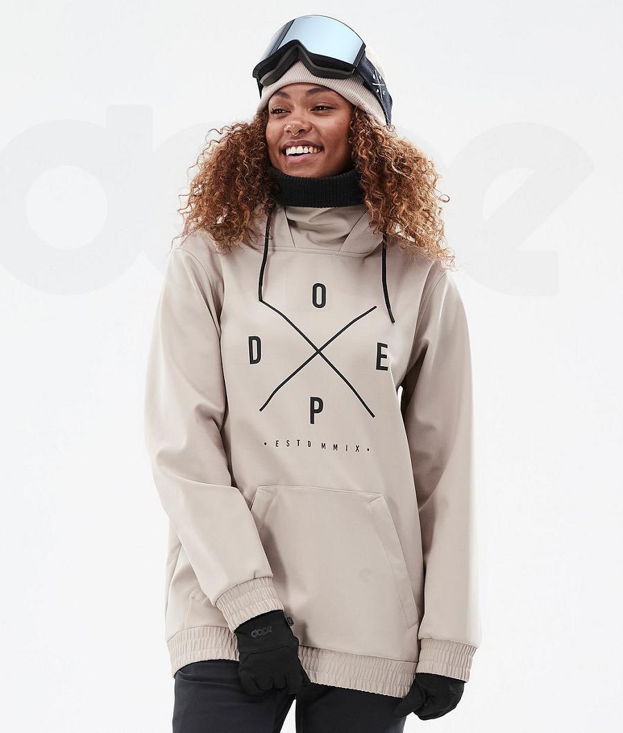 Brown Women\'s Dope Yeti W Snowboard Jackets | NZ_D1042