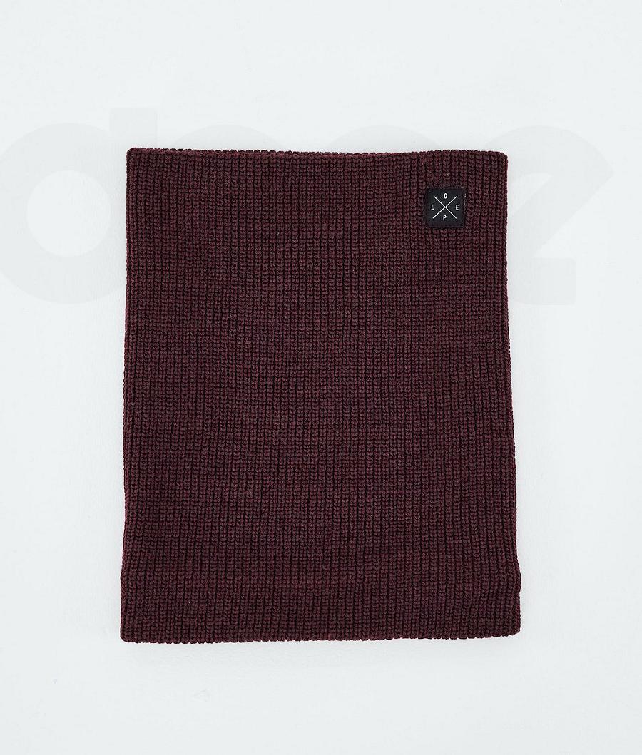 Burgundy Men\'s Dope 2X-UP Knitted Facemasks | NZ_D1241