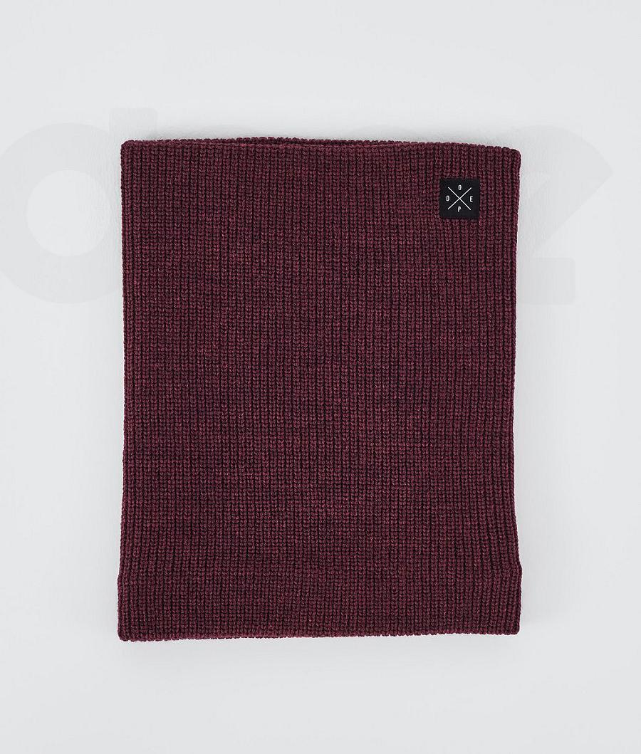 Burgundy Men\'s Dope 2X-UP Knitted Facemasks | NZ_D2395