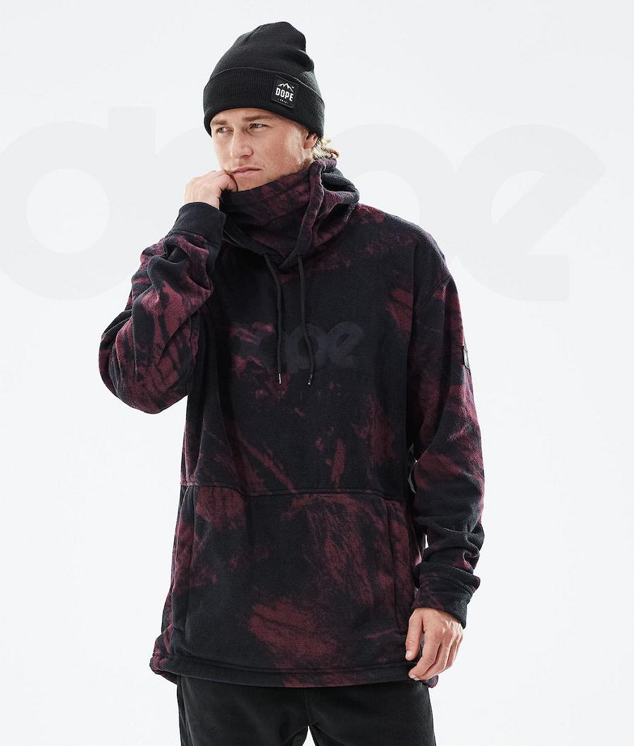 Burgundy Men's Dope Cozy II 2021 Fleece | NZ_D1919