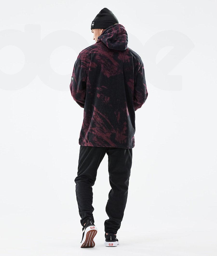 Burgundy Men's Dope Cozy II 2021 Fleece | NZ_D1919