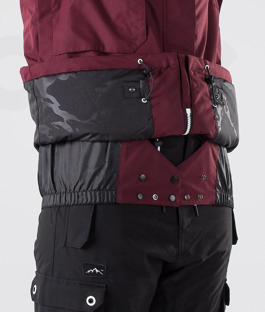 Burgundy Women's Dope Adept W 2019 Snowboard Jackets | NZ_D1809