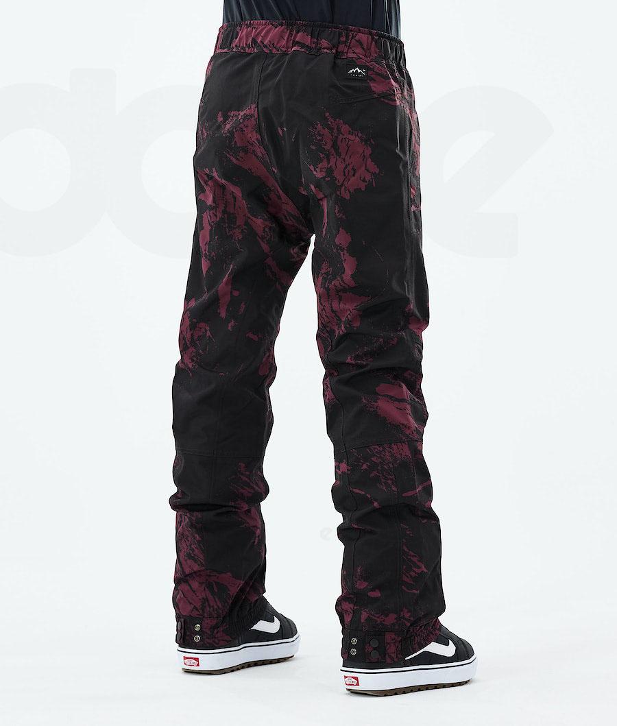 Burgundy Women's Dope Blizzard W 2021 Snowboard Pants | NZ_D1957