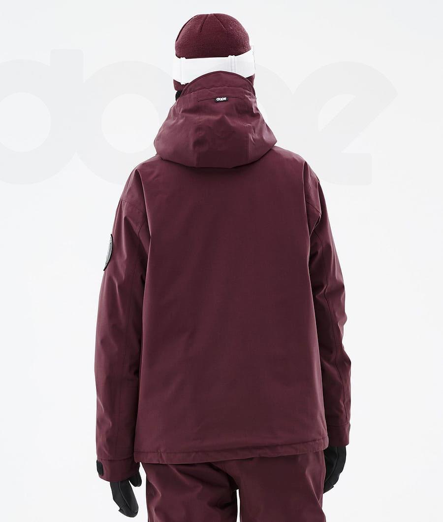 Burgundy Women's Dope Blizzard W Ski Jackets | NZ_D1671