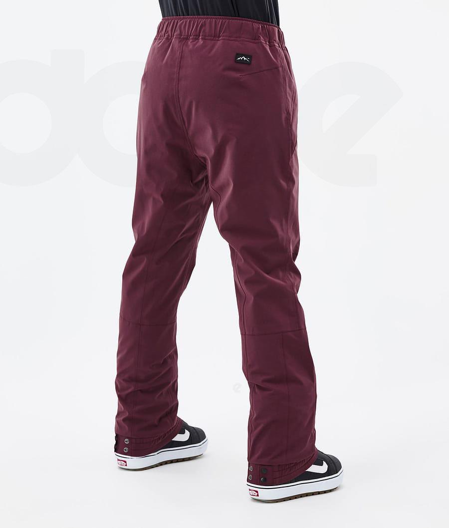 Burgundy Women's Dope Blizzard W Snowboard Pants | NZ_D1502