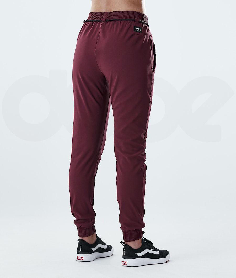 Burgundy Women's Dope Flight W Outdoor Pants | NZ_D1986