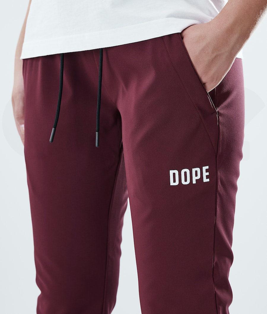 Burgundy Women's Dope Flight W Outdoor Pants | NZ_D1986