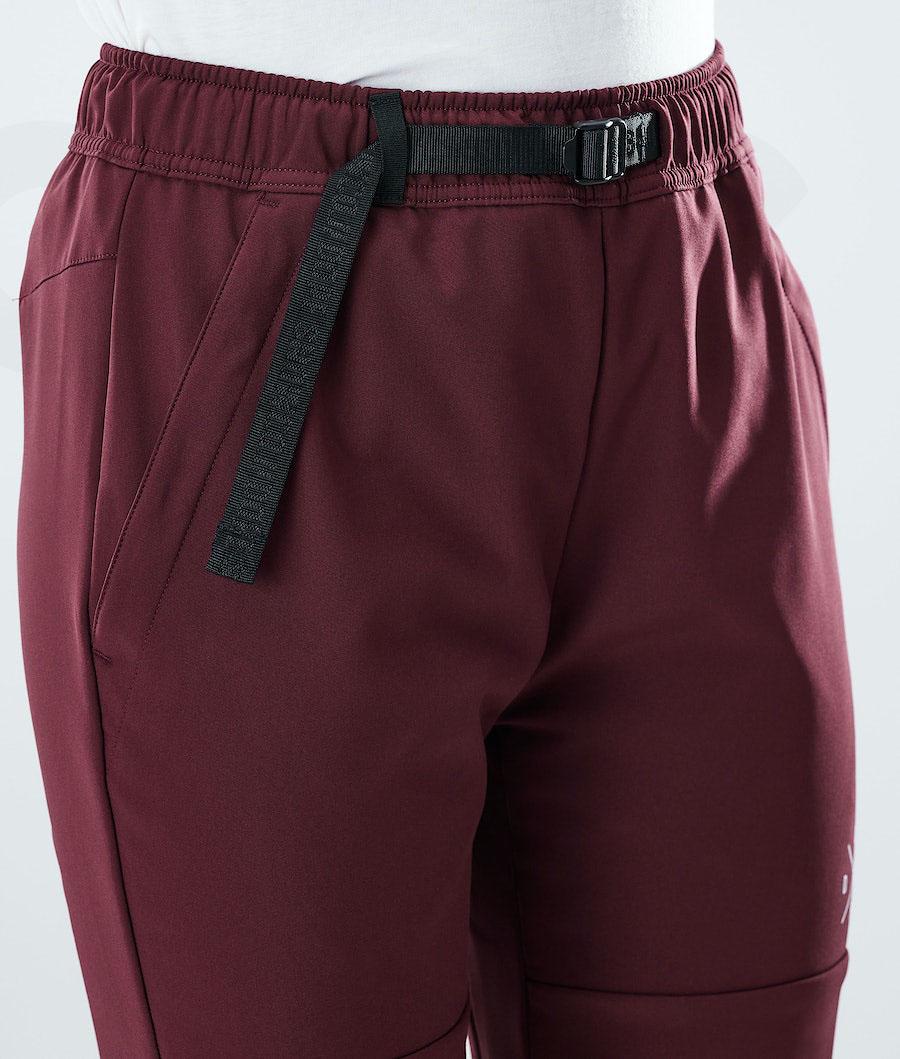 Burgundy Women's Dope Nomad W Outdoor Pants | NZ_D1026