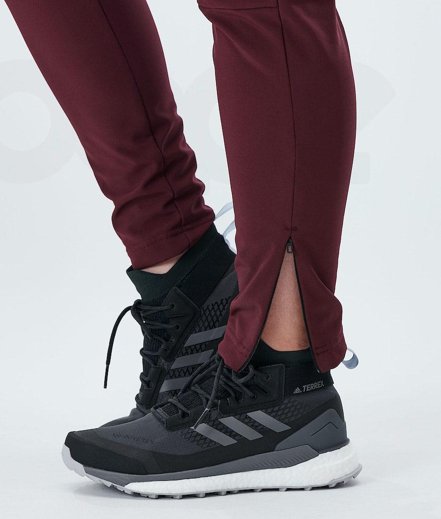 Burgundy Women's Dope Nomad W Outdoor Pants | NZ_D1026