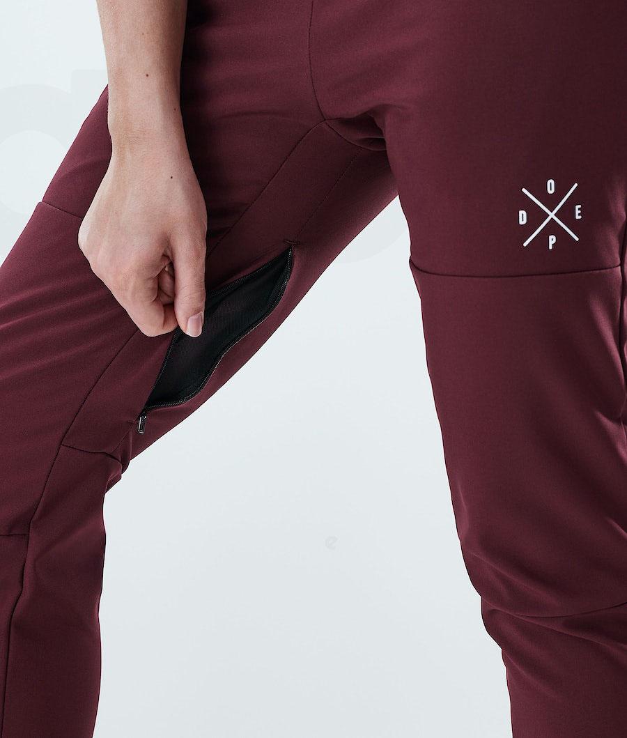 Burgundy Women's Dope Nomad W Outdoor Pants | NZ_D1026