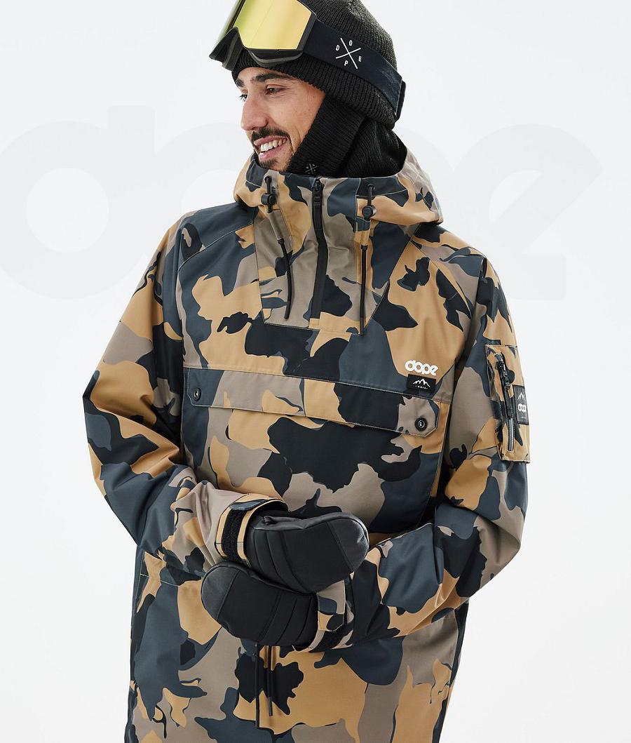 Camo Men's Dope Annok Snowboard Jackets | NZ_D2311