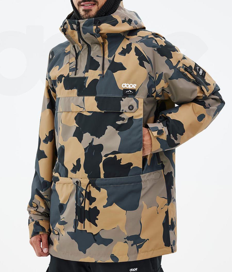 Camo Men's Dope Annok Snowboard Jackets | NZ_D2311