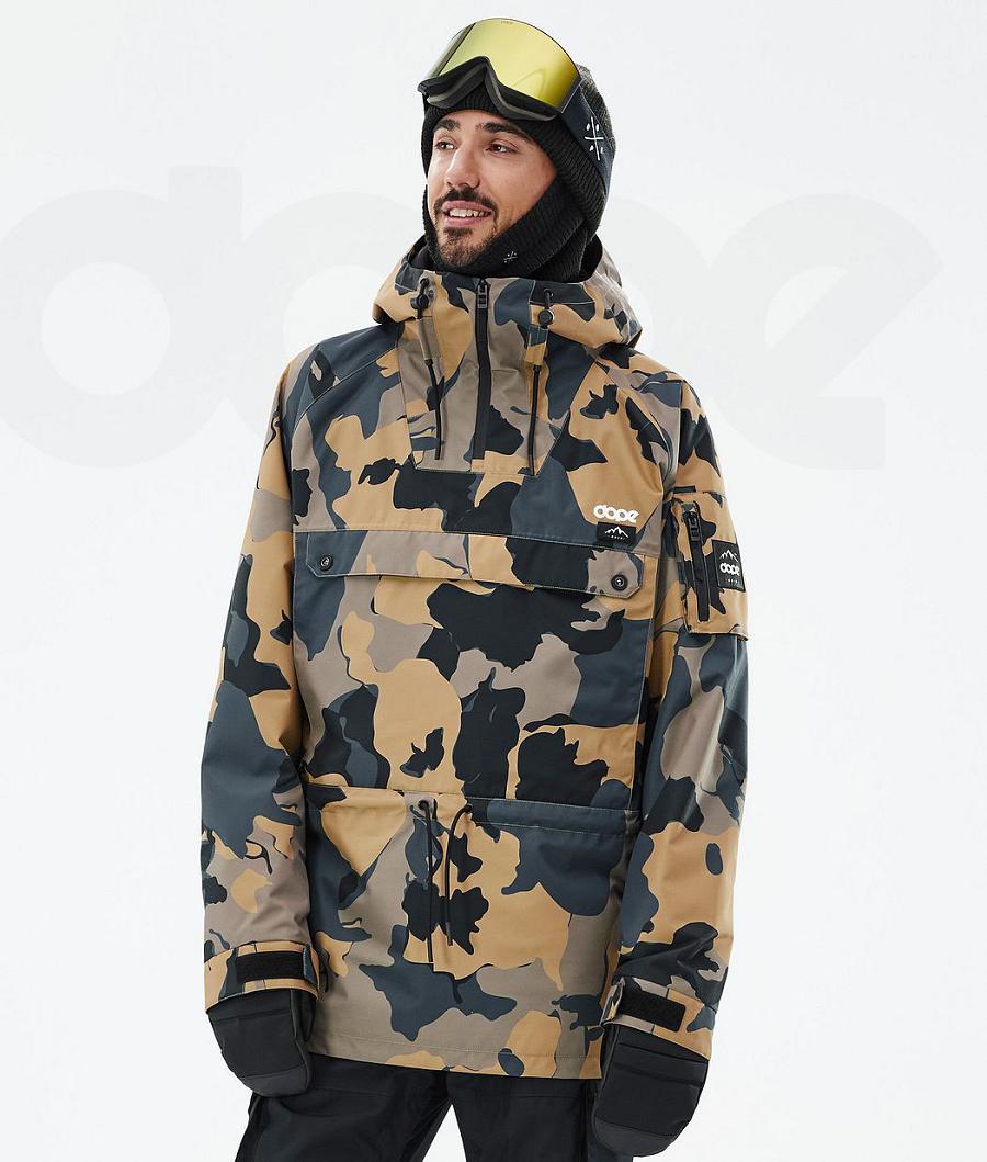 Camo Men\'s Dope Annok Snowboard Jackets | NZ_D2311
