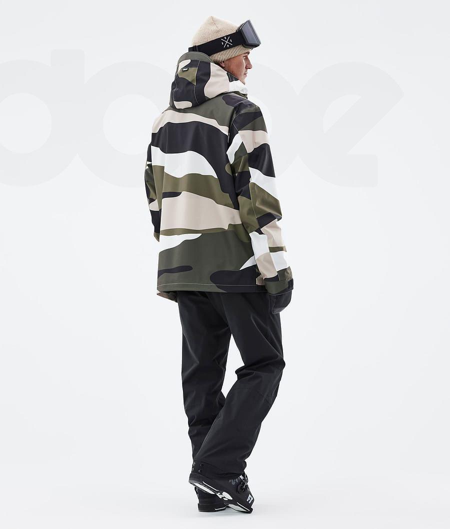 Camo Men's Dope Blizzard Ski Jackets | NZ_D2012