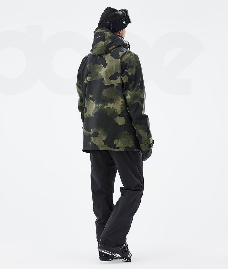 Camo Men's Dope Blizzard Ski Jackets | NZ_D2117