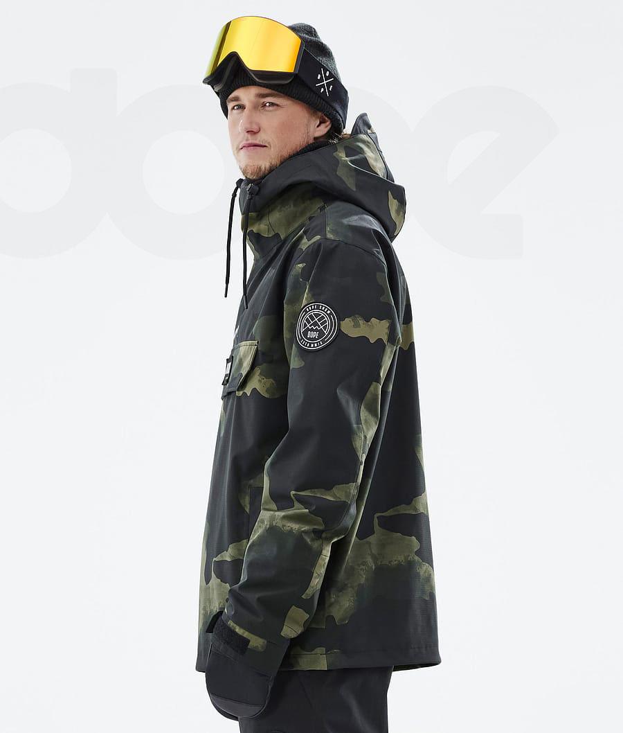 Camo Men's Dope Blizzard Ski Jackets | NZ_D2117