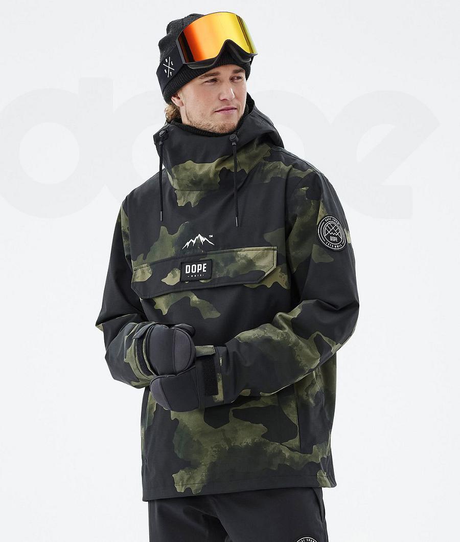 Camo Men\'s Dope Blizzard Ski Jackets | NZ_D2117