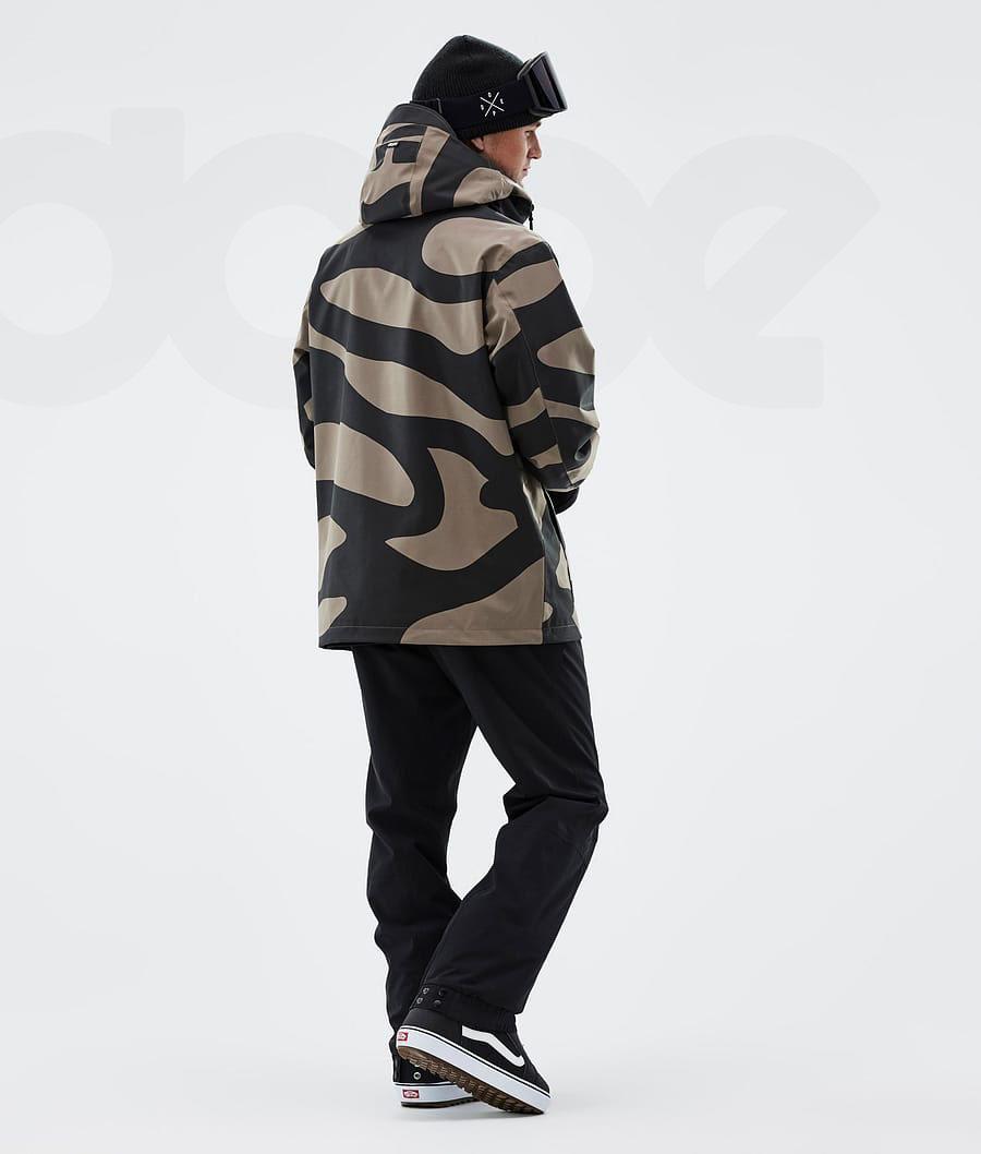 Camo Men's Dope Blizzard Snowboard Jackets | NZ_D1910