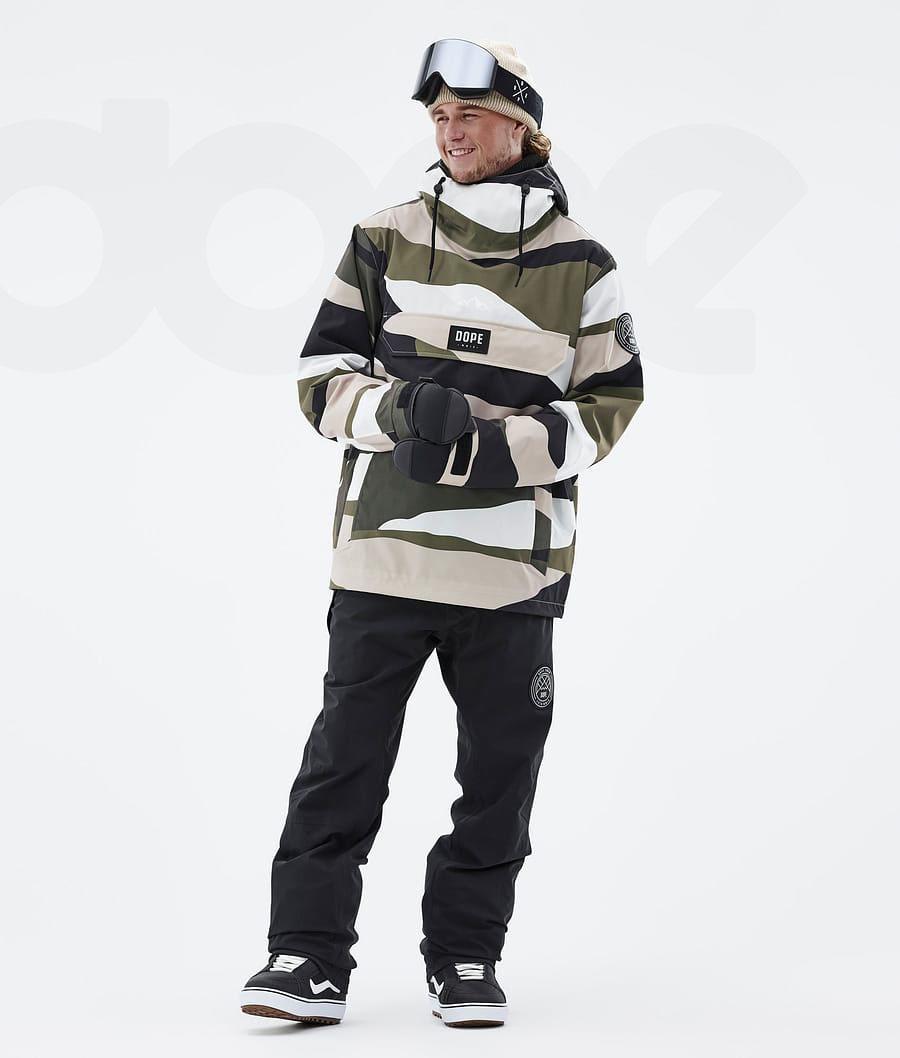 Camo Men's Dope Blizzard Snowboard Jackets | NZ_D1953