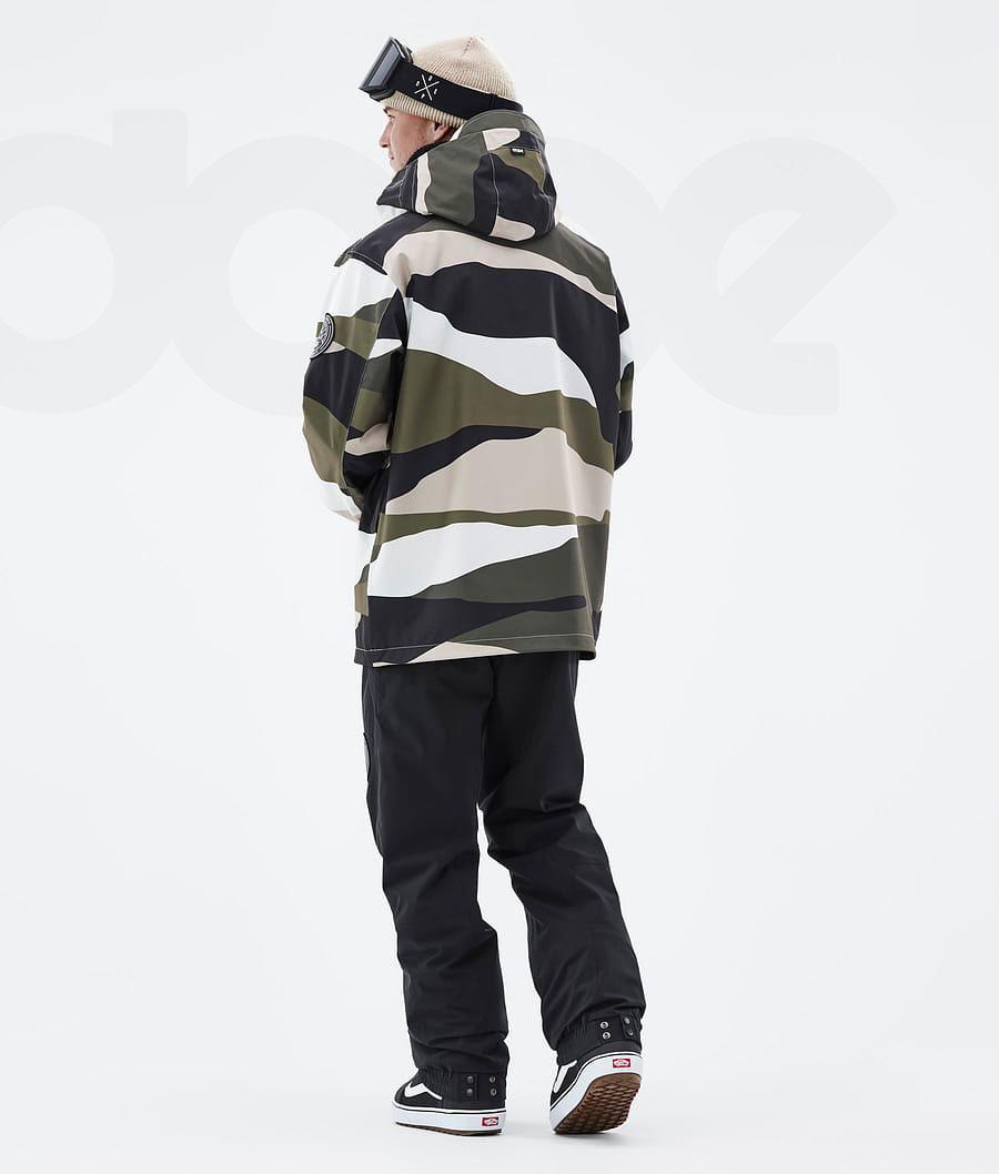 Camo Men's Dope Blizzard Snowboard Jackets | NZ_D1953