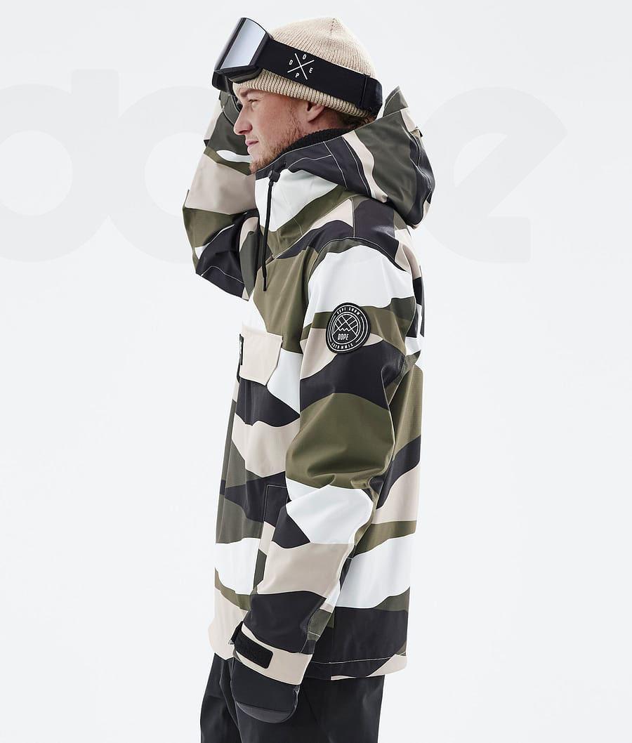 Camo Men's Dope Blizzard Snowboard Jackets | NZ_D1953