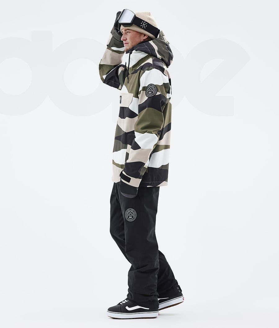 Camo Men's Dope Blizzard Snowboard Jackets | NZ_D1953