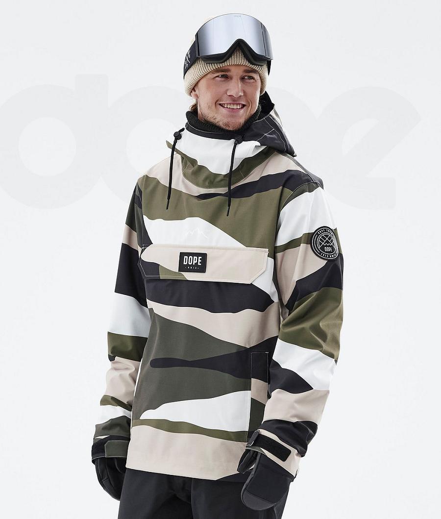 Camo Men\'s Dope Blizzard Snowboard Jackets | NZ_D1953