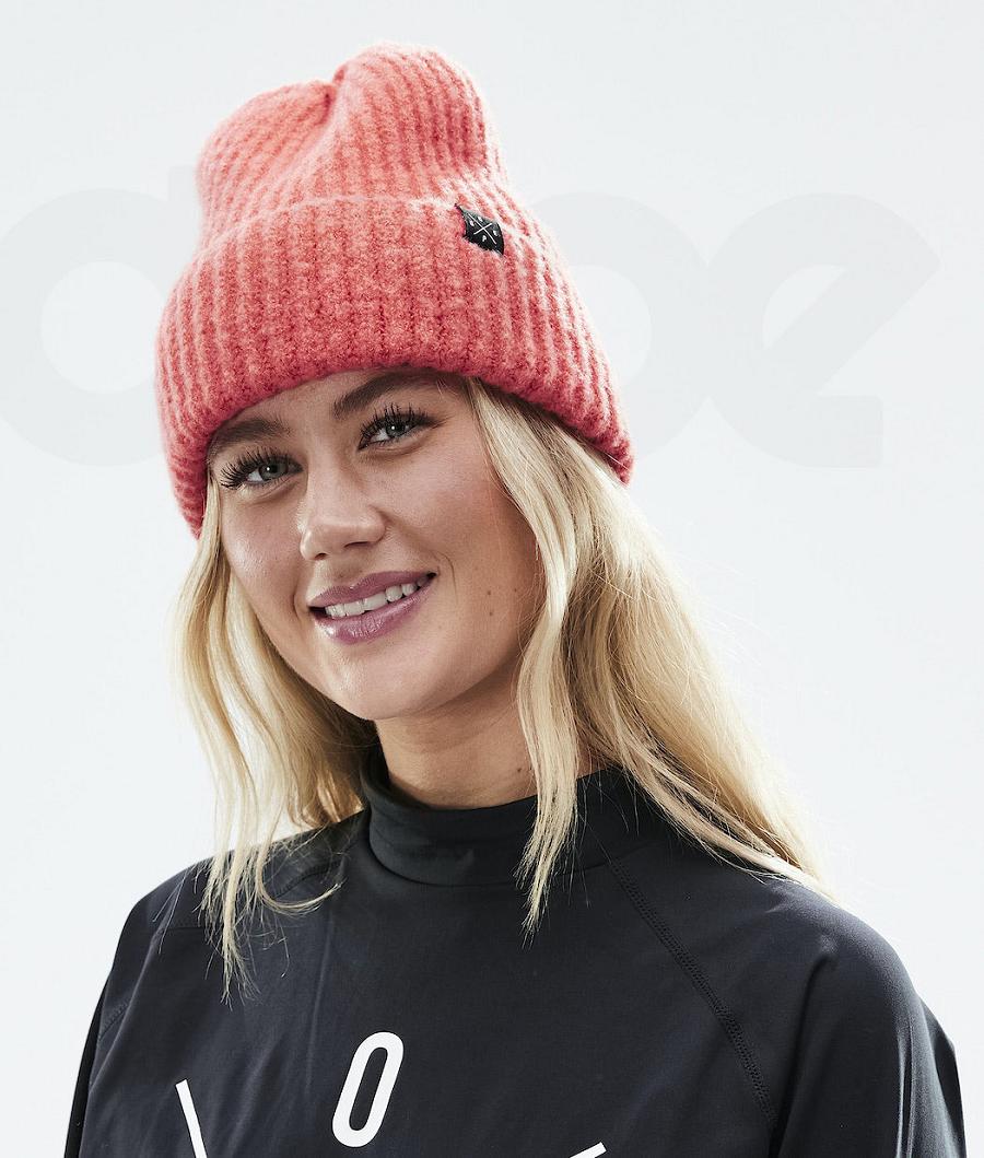 Coral Men's Dope Chunky Beanies | NZ_D2446