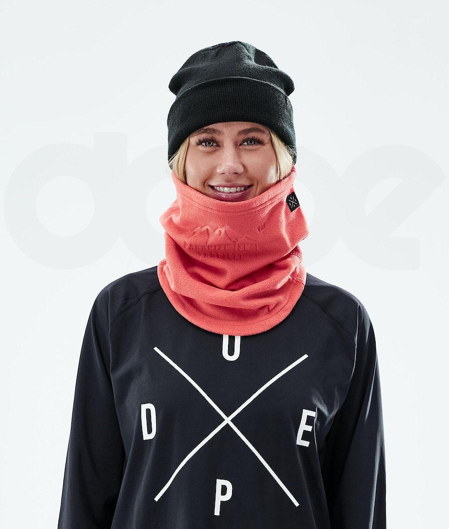 Coral Men's Dope Cozy Tube Facemasks | NZ_D2432