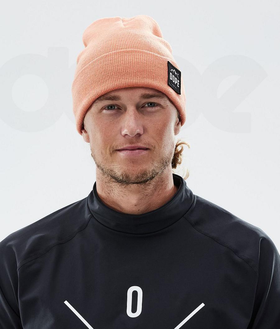 Coral Men's Dope Paradise Beanies | NZ_D1099