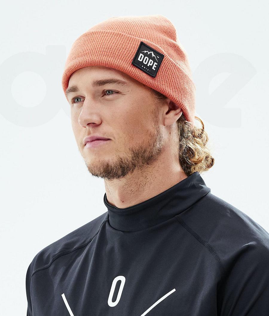 Coral Men's Dope Paradise Beanies | NZ_D2253