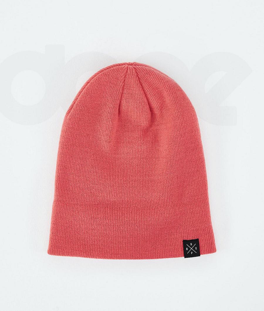 Coral Men's Dope Solitude Beanies | NZ_D2329