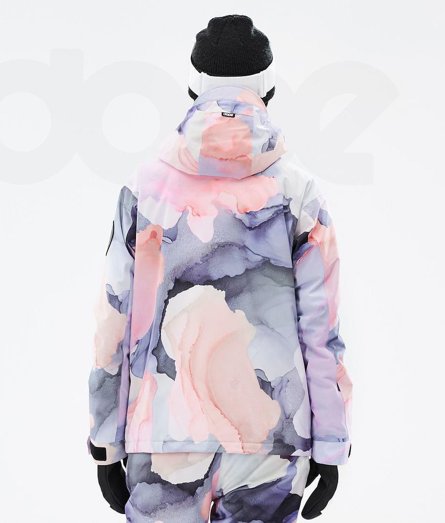 Coral Women's Dope Blizzard W Full Zip Ski Jackets | NZ_D1169