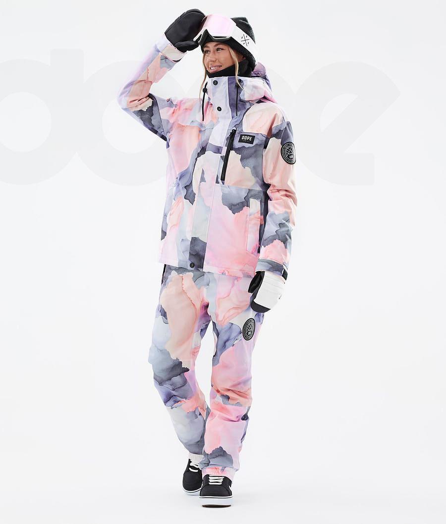 Coral Women's Dope Blizzard W Full Zip Snowboard Jackets | NZ_D1473