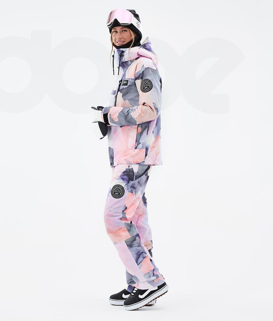 Coral Women's Dope Blizzard W Full Zip Snowboard Jackets | NZ_D1473