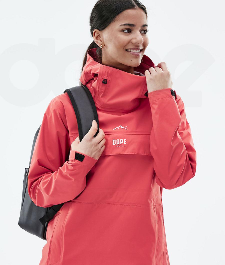 Coral Women's Dope Downpour W Outdoor Jackets | NZ_D1378