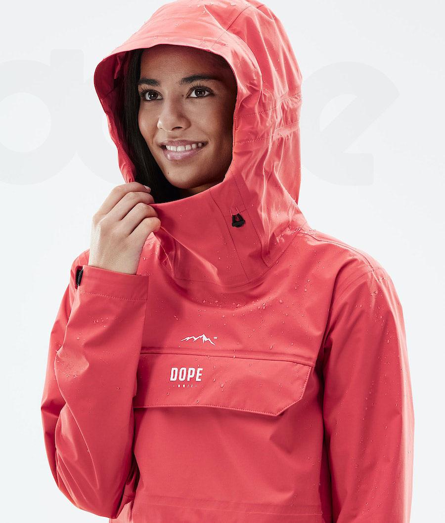 Coral Women's Dope Downpour W Outdoor Jackets | NZ_D1378