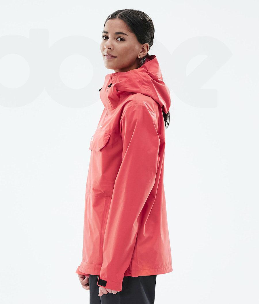 Coral Women's Dope Downpour W Outdoor Jackets | NZ_D1378