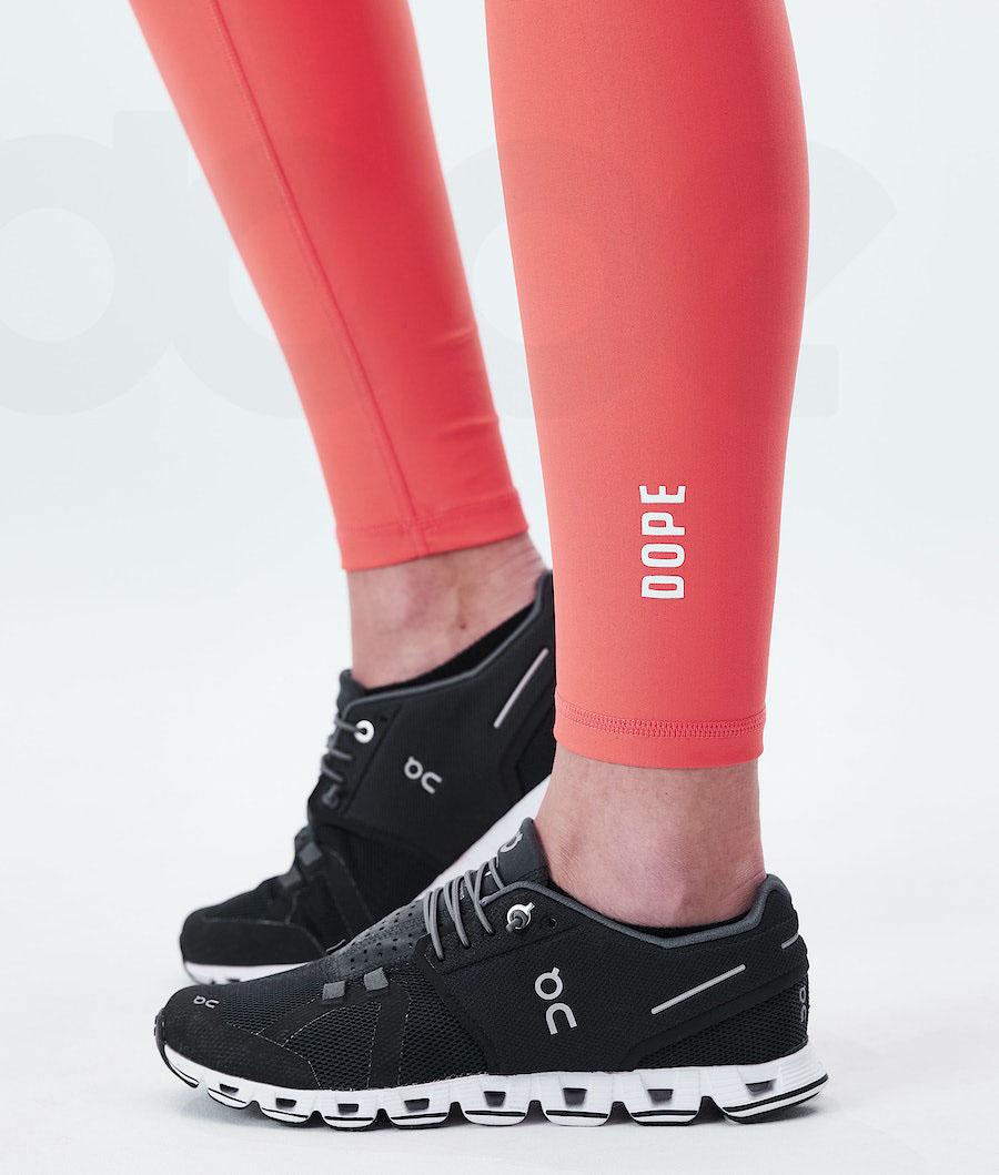 Coral Women's Dope Lofty Leggings | NZ_D1062