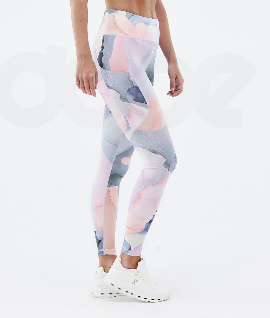 Coral Women\'s Dope Lofty Tech Leggings | NZ_D1462
