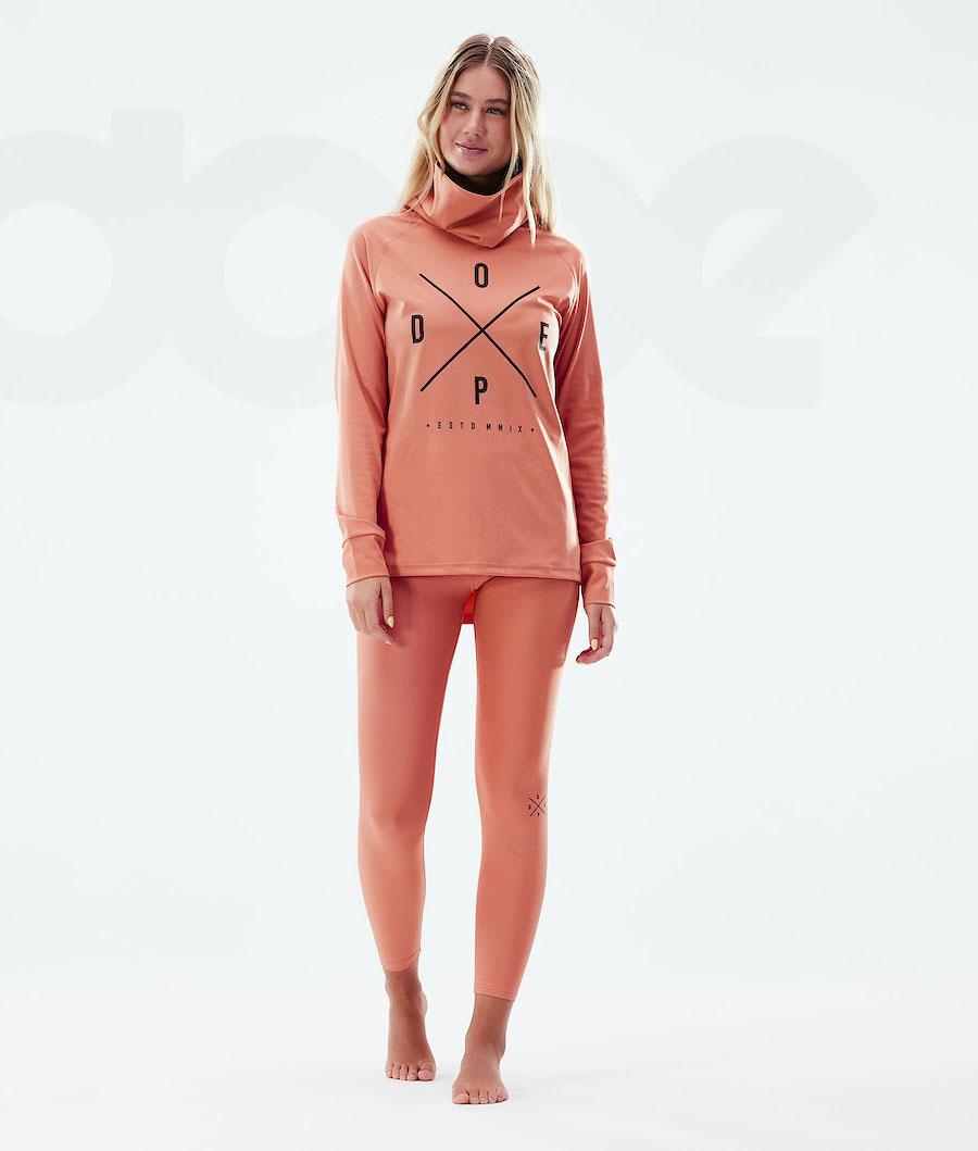 Coral Women's Dope Snuggle W Base Layer Tops | NZ_D1513