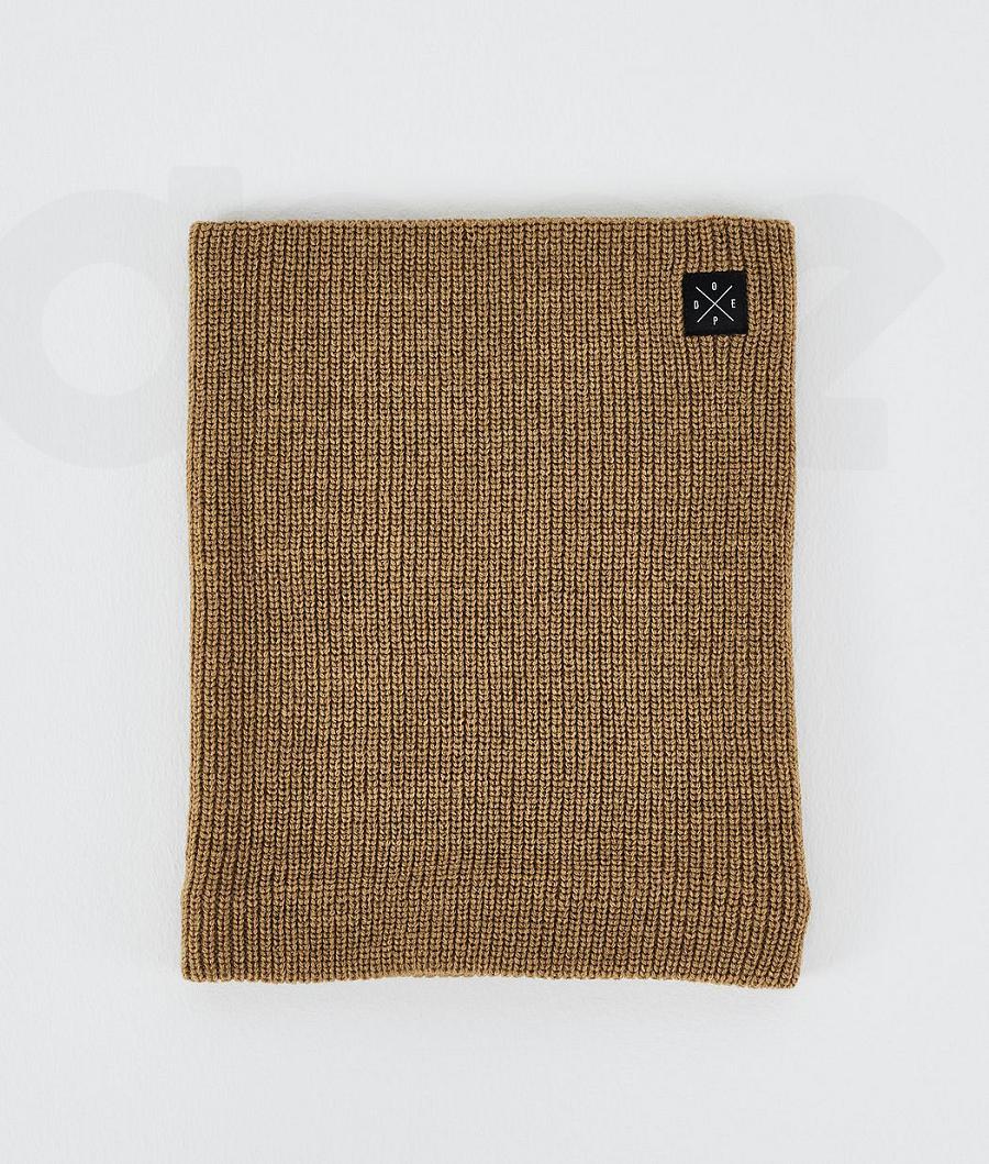 Gold Men\'s Dope 2X-UP Knitted Facemasks | NZ_D2014