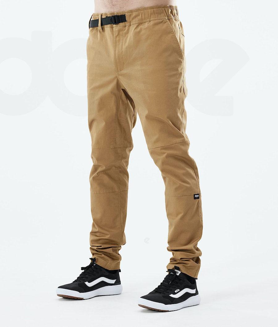 Gold Men's Dope Rover Outdoor Pants | NZ_D1177
