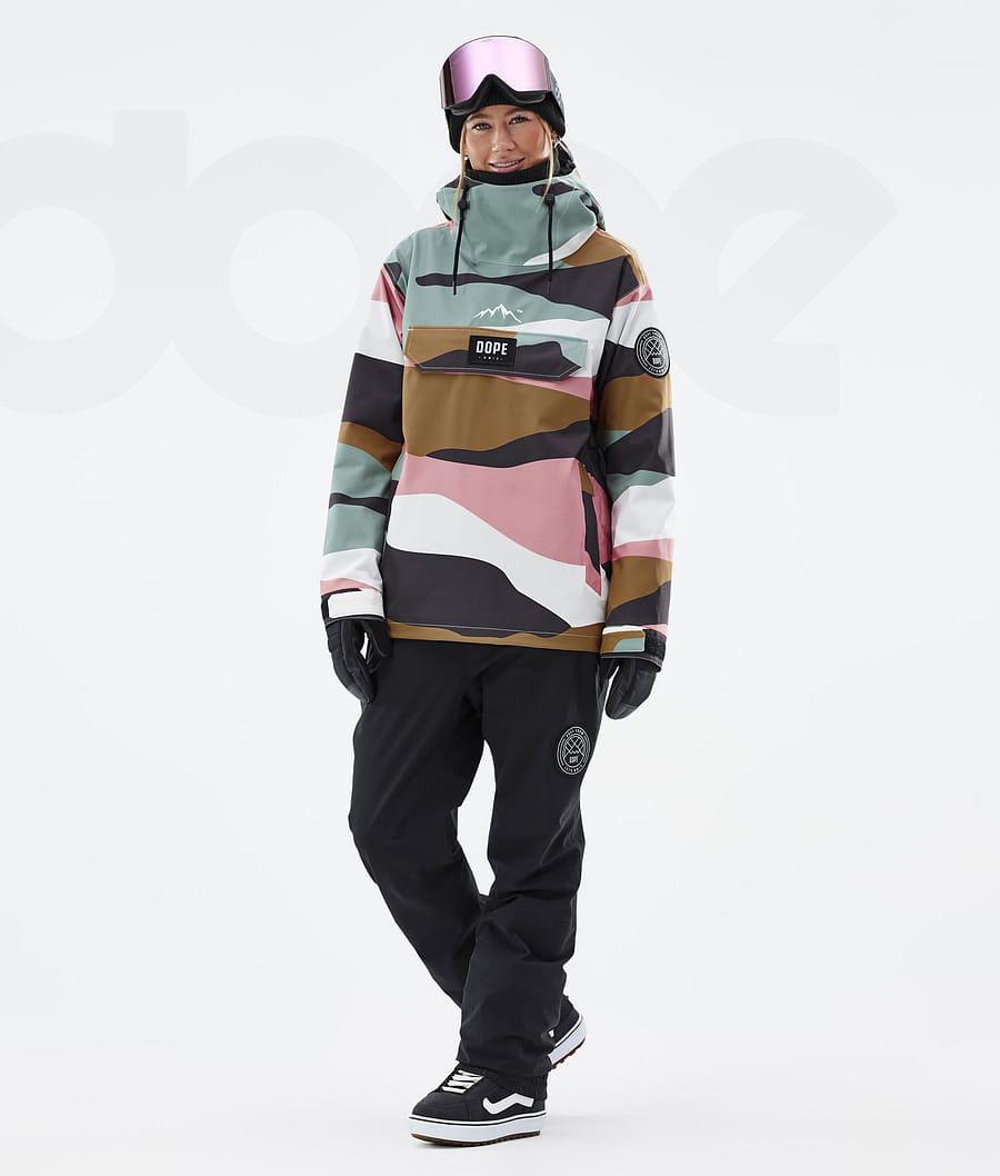 Gold Pink Women's Dope Blizzard W Snowboard Jackets | NZ_D1565