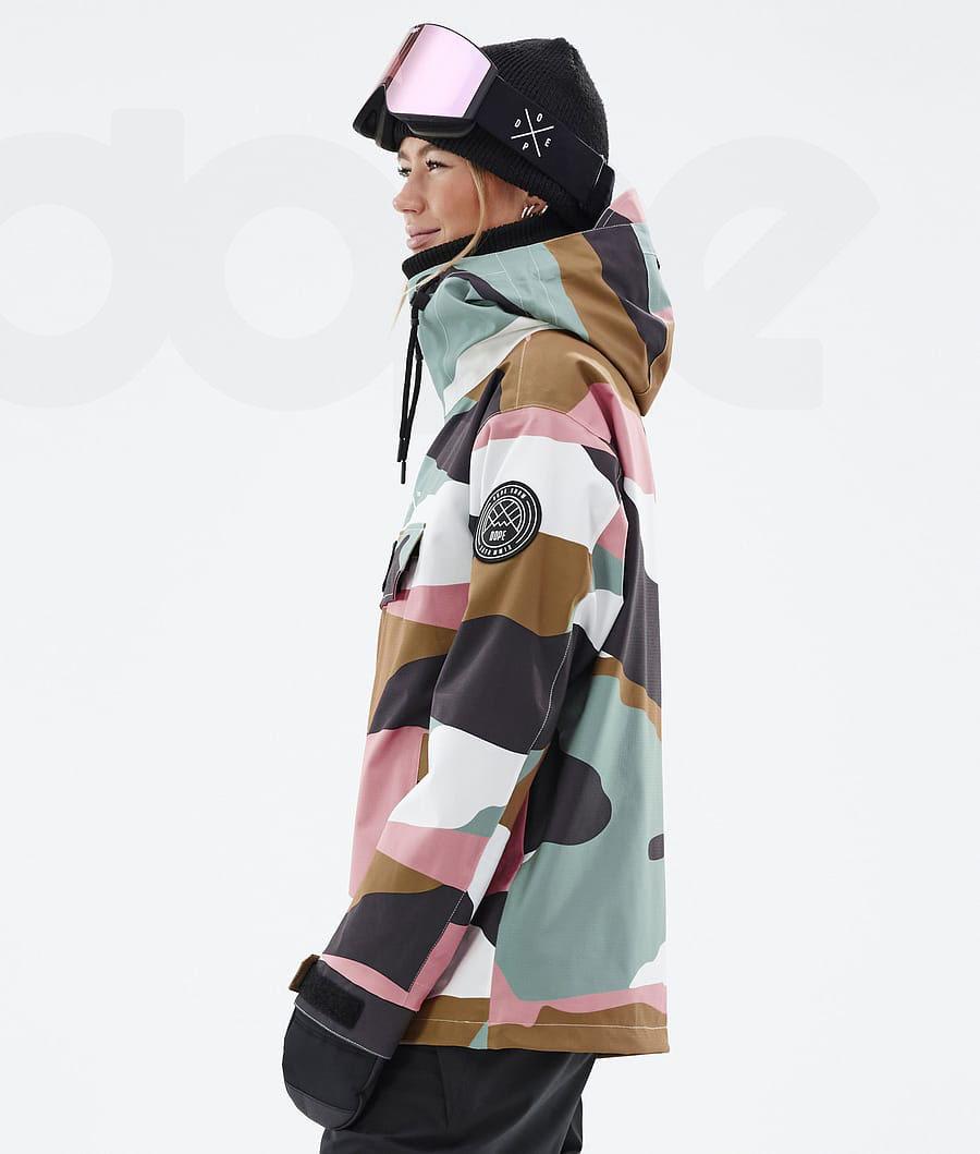 Gold Pink Women's Dope Blizzard W Snowboard Jackets | NZ_D1565