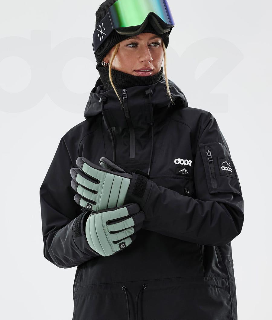 Green Men's Dope Ace Snowboard Gloves | NZ_D2215