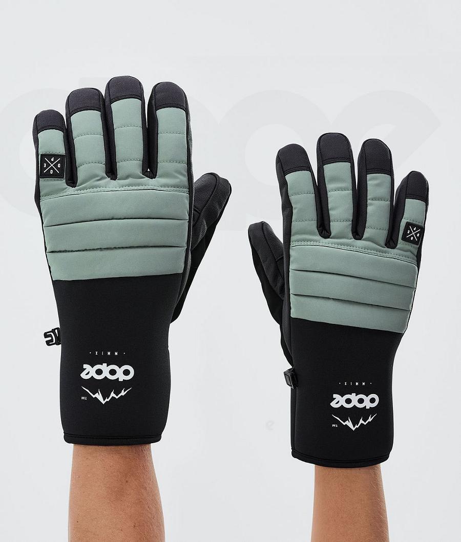 Green Men\'s Dope Ace Snowboard Gloves | NZ_D2215